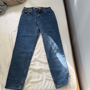Levi's Blue Boot Cut Jeans